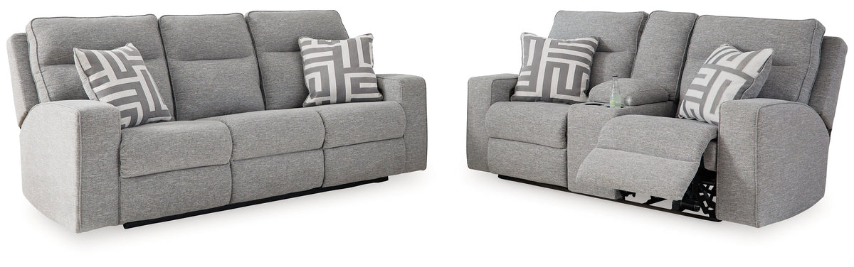 Biscoe Sofa Loveseat and Recliner