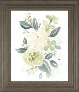 Spring Greens Ii By June Erica Vess 22X26 Framed Print