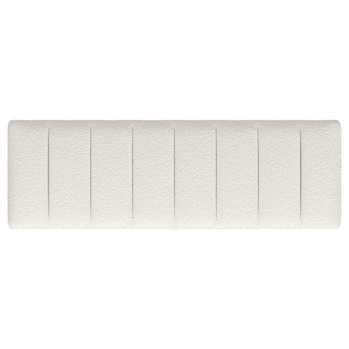 Mesa Boucle Upholstered Tufted Accent Bench Charcoal