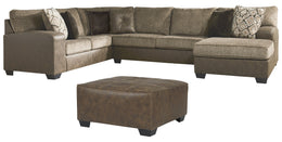 Abalone 3-Piece Sectional with Chaise
