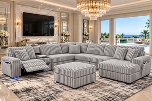 Rana Sectional – Grey