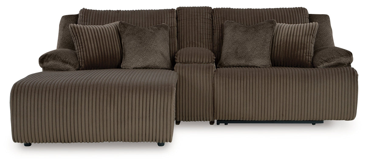Top Tier 6-Piece Reclining Sectional with Chaise