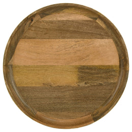 Ollie  Solid Wood Bone Inlay Nesting Table Natural
