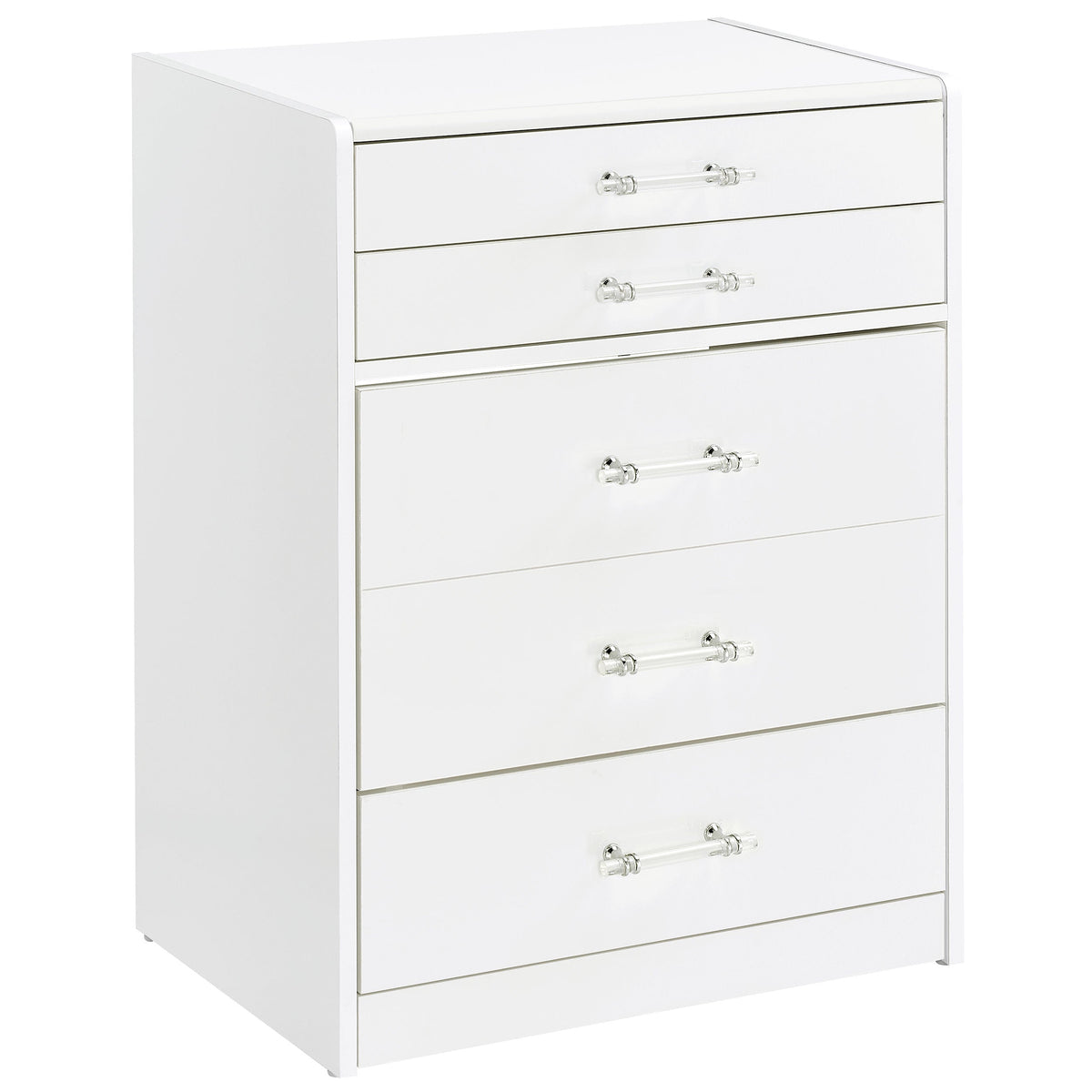 Danbury 3-drawer Makeup Vanity & Stool Set Black High Gloss