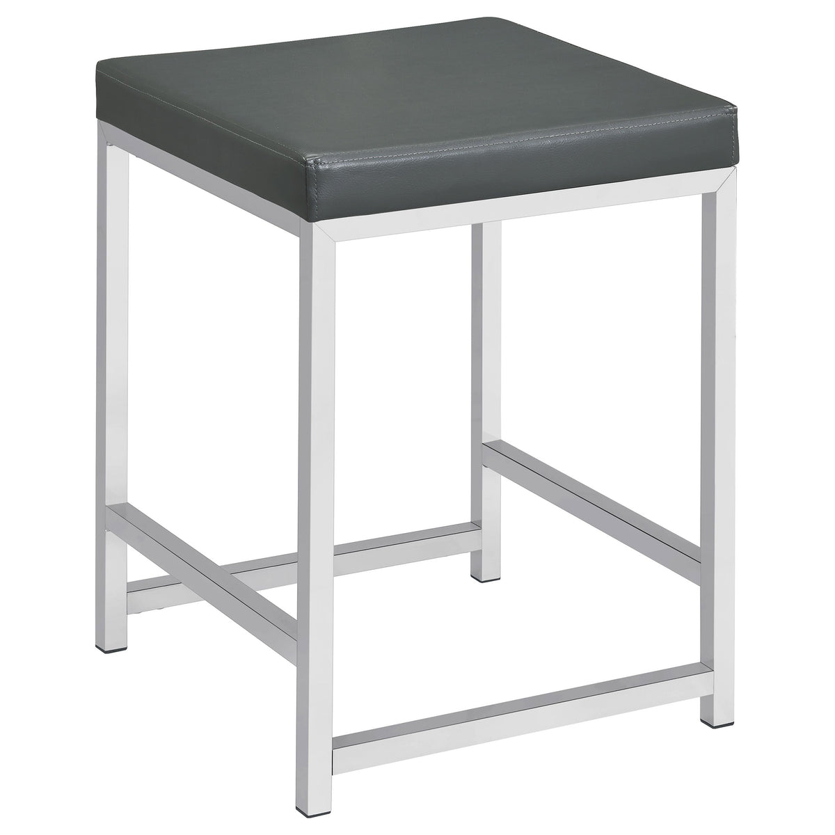 Afshan 3-drawer Vanity Set with Lighting Grey High Gloss