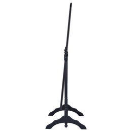 Cabot Wood Adjustable  Length Cheval Mirror Black