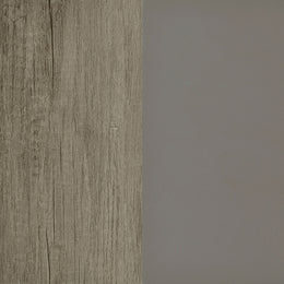 Deepika 4-Panel Room Divider Folding Screen Grey Driftwood
