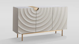 Onda Sideboard (Cream White)