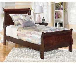 Alisdair Full Sleigh Bed with Mattress