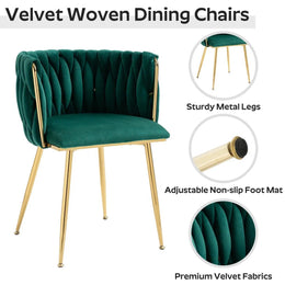 Ashveen Rectangular Restaurant Dining Set (Emerald)