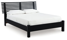 Danziar Slat Panel Bed