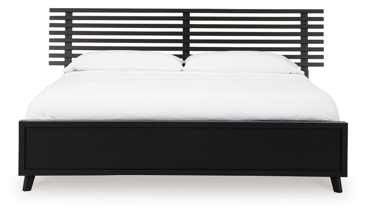 Danziar Slat Panel Bed