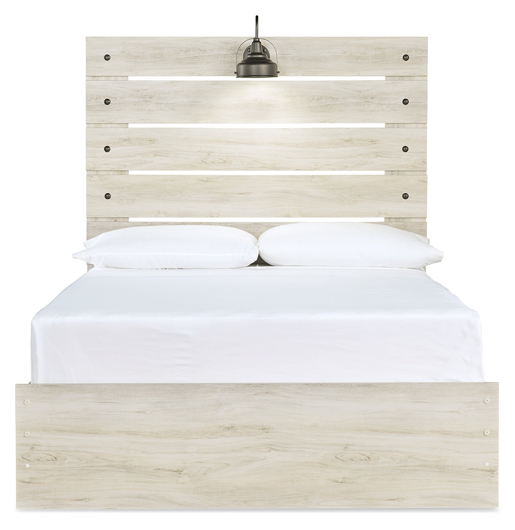 Cambeck Panel Bed with 2 Storage Drawers