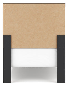 Vertani Panel Bed