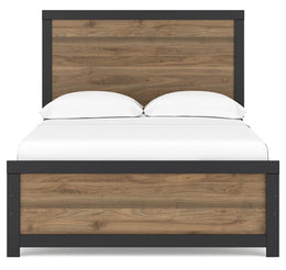 Vertani Panel Bed