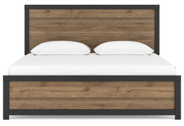 Vertani Panel Bed
