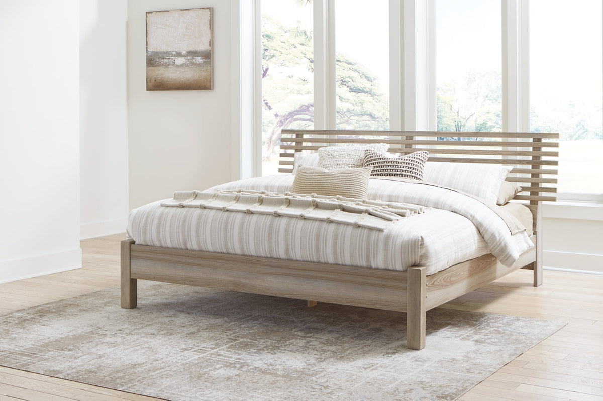 Hasbrick Slat Panel Bed