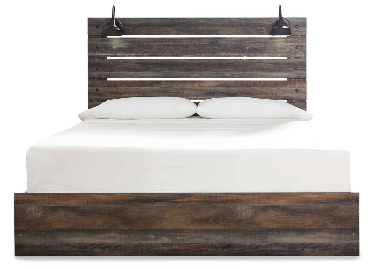 Drystan Bookcase Bed with 2 Storage Drawers