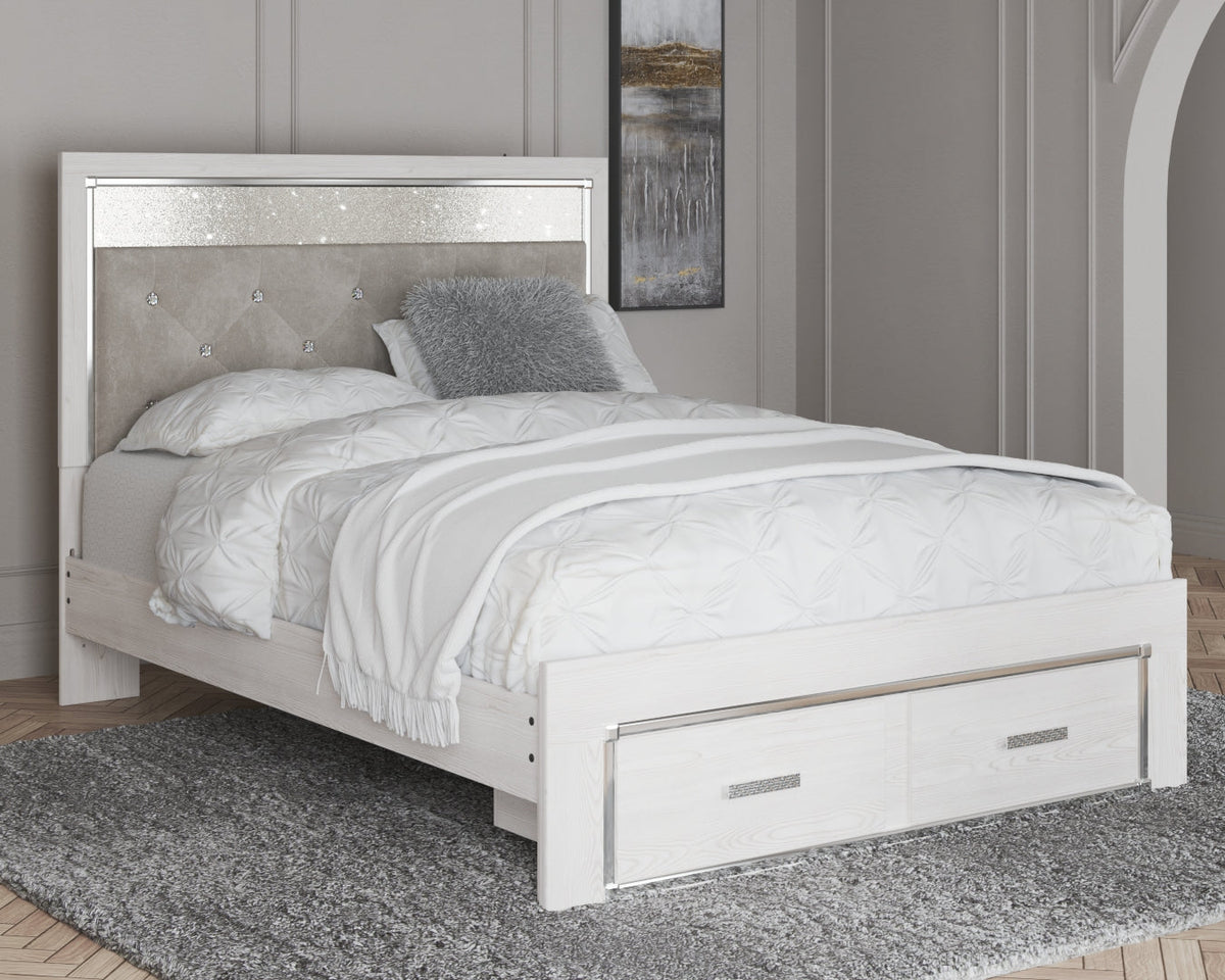 Altyra Panel Bookcase Bed