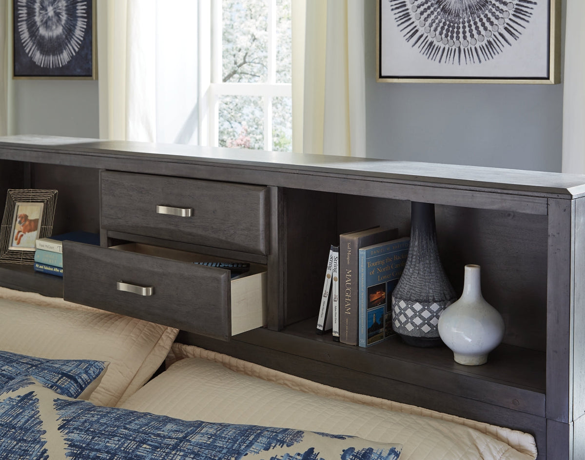 Caitbrook Storage Bed with 8 Drawers