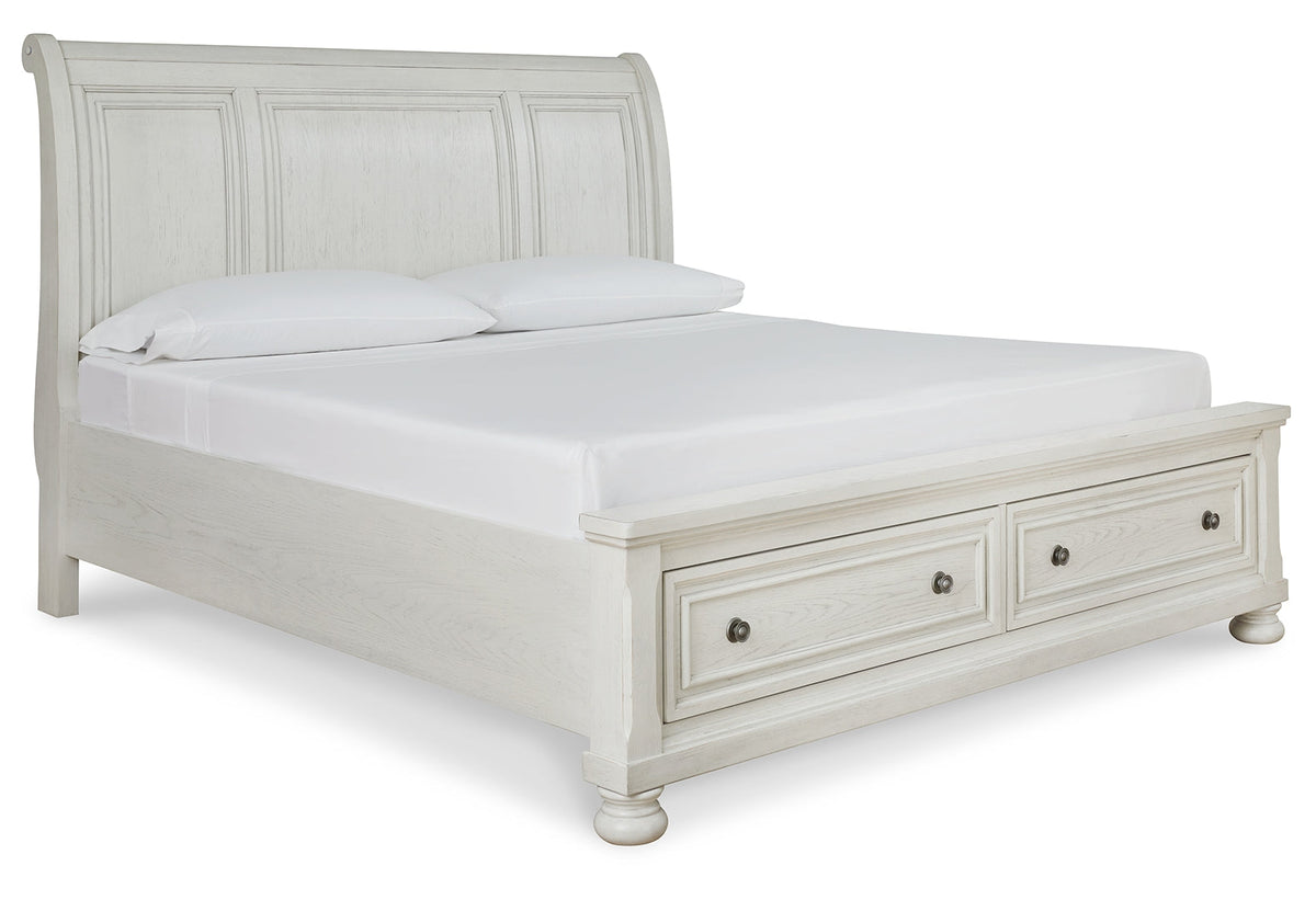 Robbinsdale Sleigh Bed with Storage