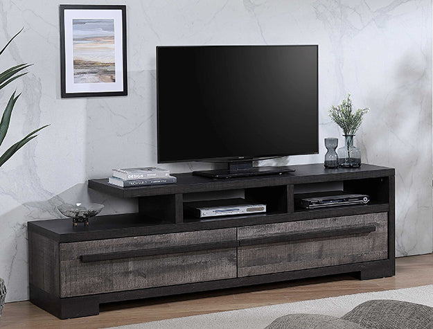 Remington Tv Stand Chalk/Ebony