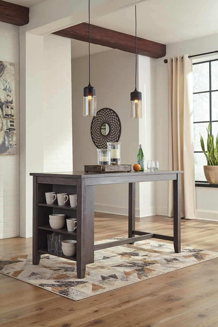 Caitbrook Counter Height Dining Table and Barstools