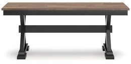 Wildenauer Dining Table and 2 Chairs and Bench