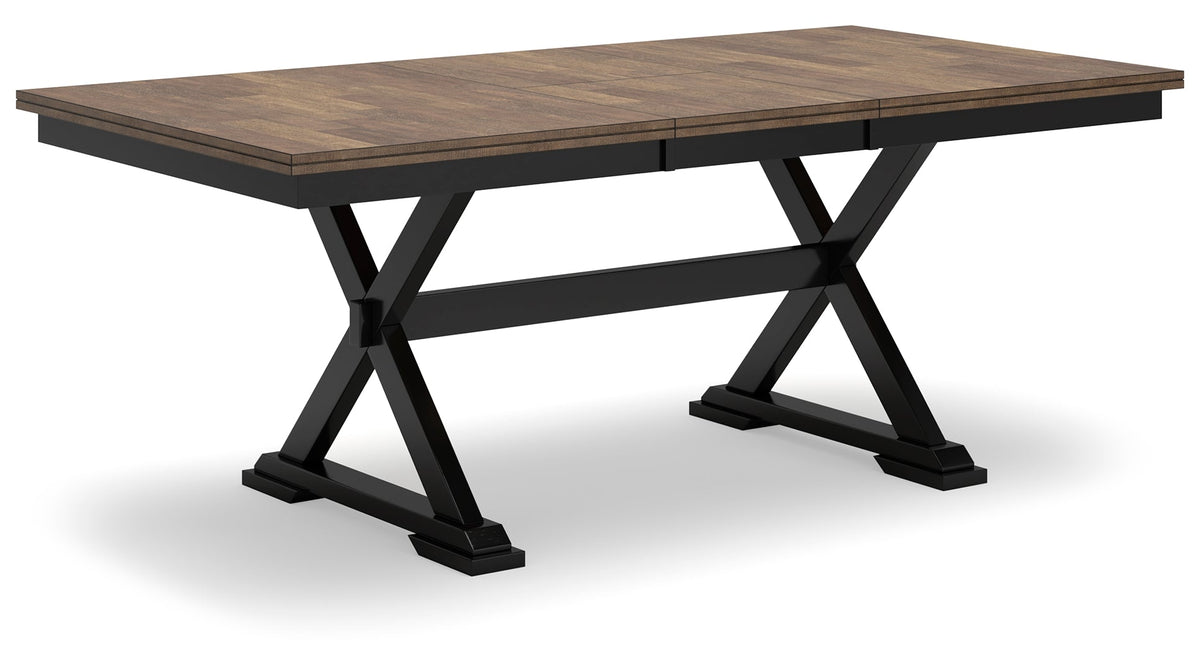 Wildenauer Dining Table and 2 Chairs and Bench
