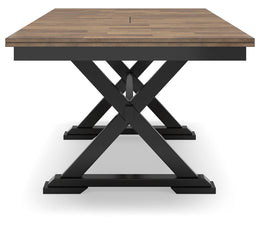 Wildenauer Dining Table and 2 Chairs and Bench