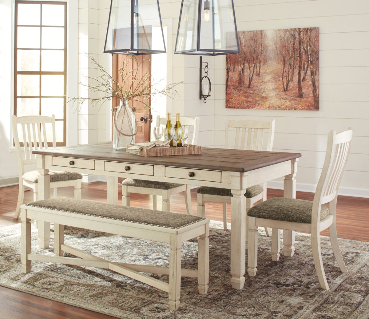 Bolanburg Dining Table and 4 Chairs