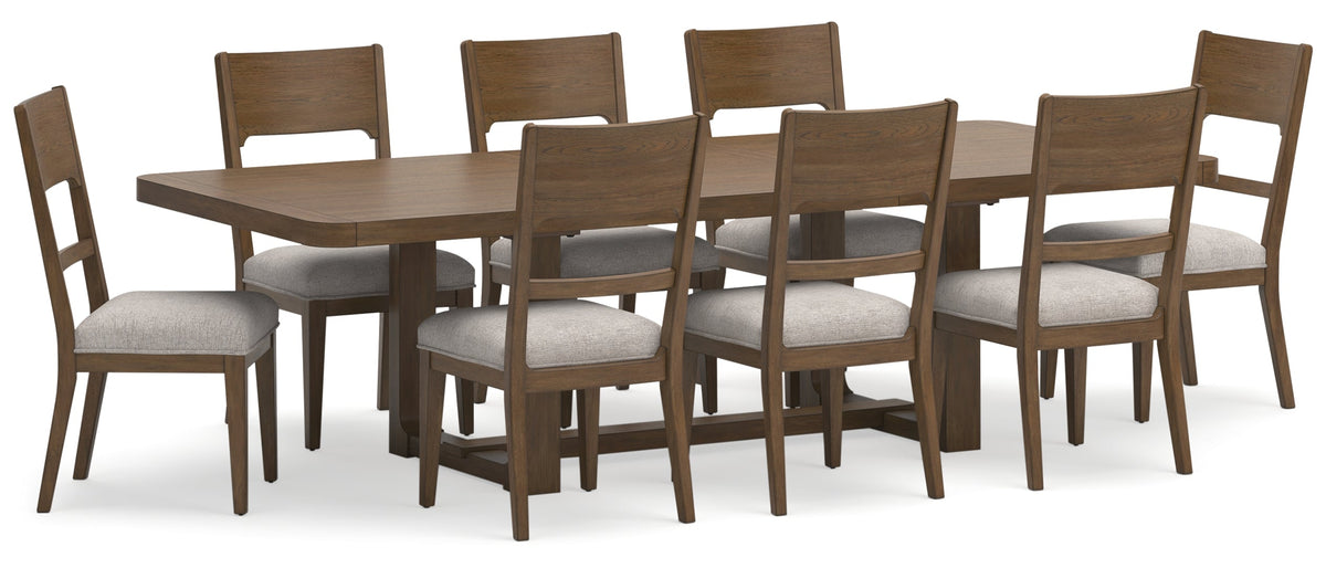 Cabalynn Counter Height Dining Table and Barstools
