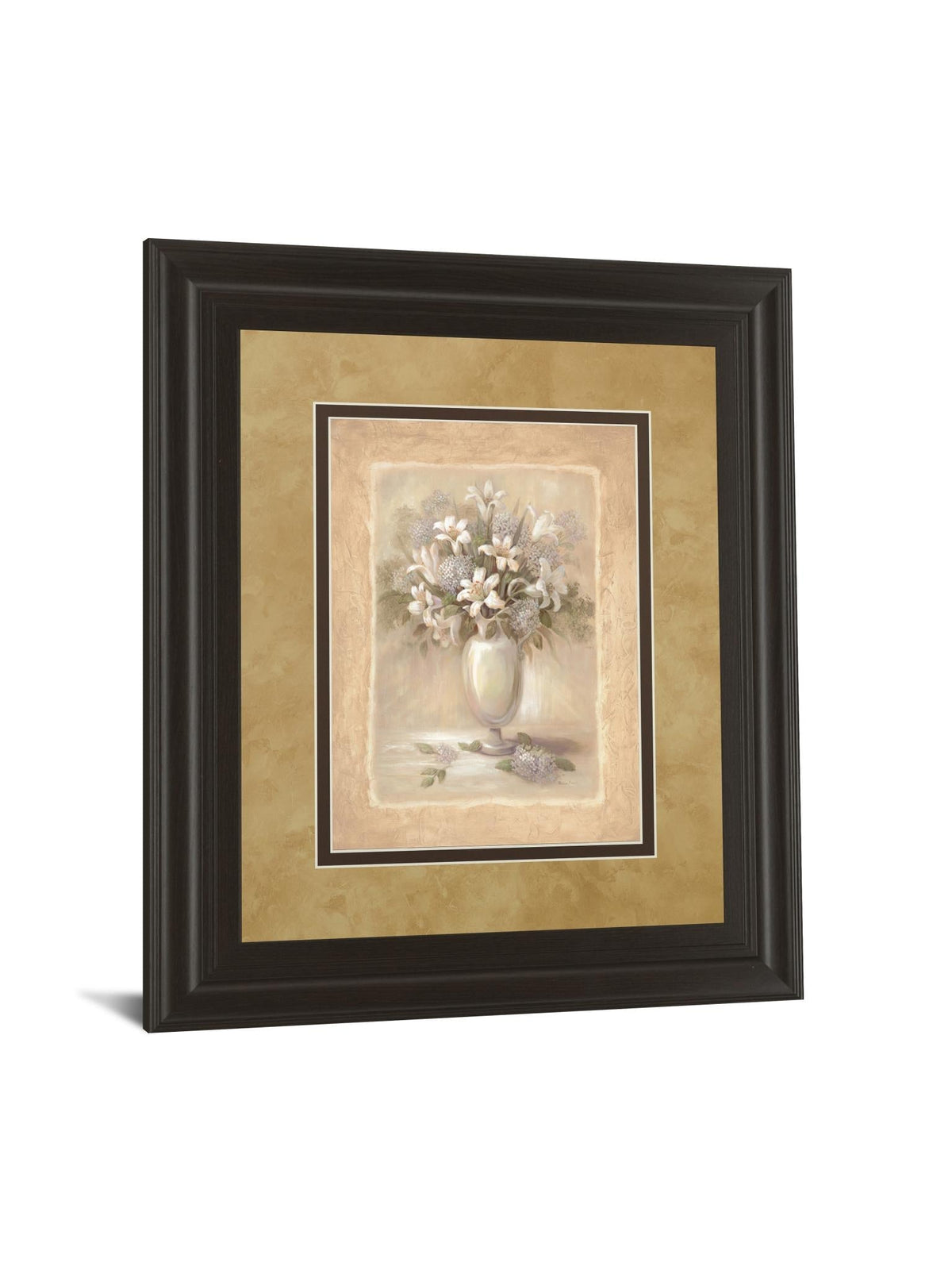 White Bounty Ii By Vivian Flasch 34X40 Framed Print