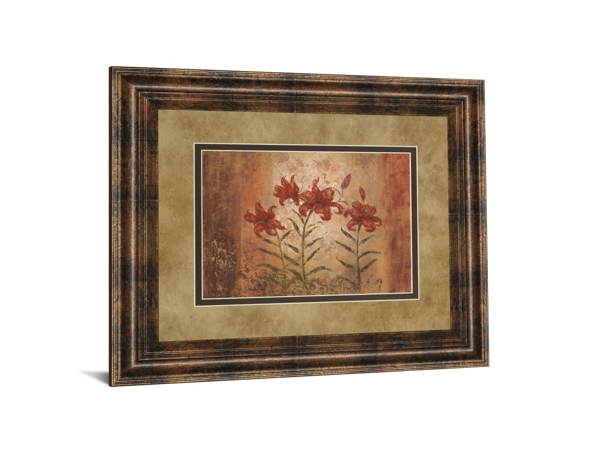 The Lily Style By Vivian Flasch 34X40 Framed Print