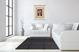 Mirrored Frame Traditional Red Ii By Vivian Flasch 34X40 Mirror Frame Print