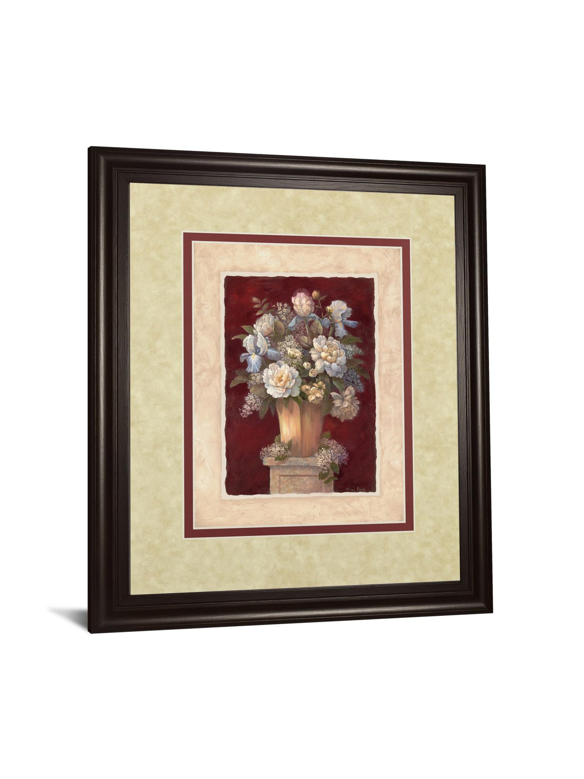 Traditional Red Ii By Vivian Flasch 34X40 Framed Print