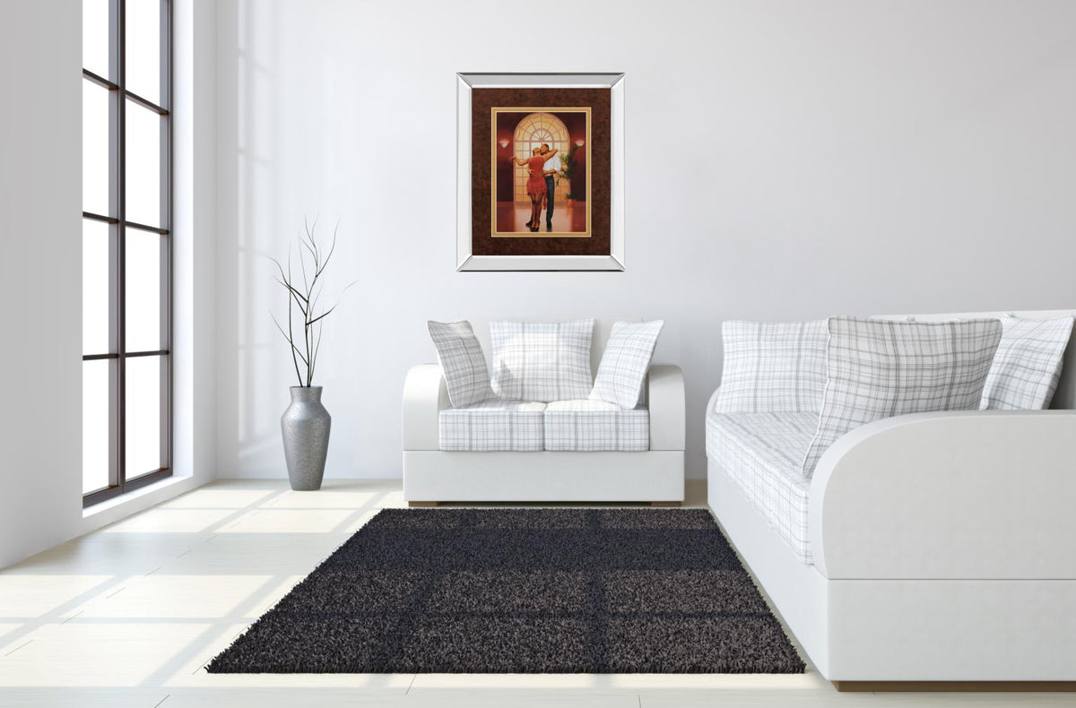 Mirrored Frame Heavenly Arch By Delancy 34X40 Mirror Frame Print