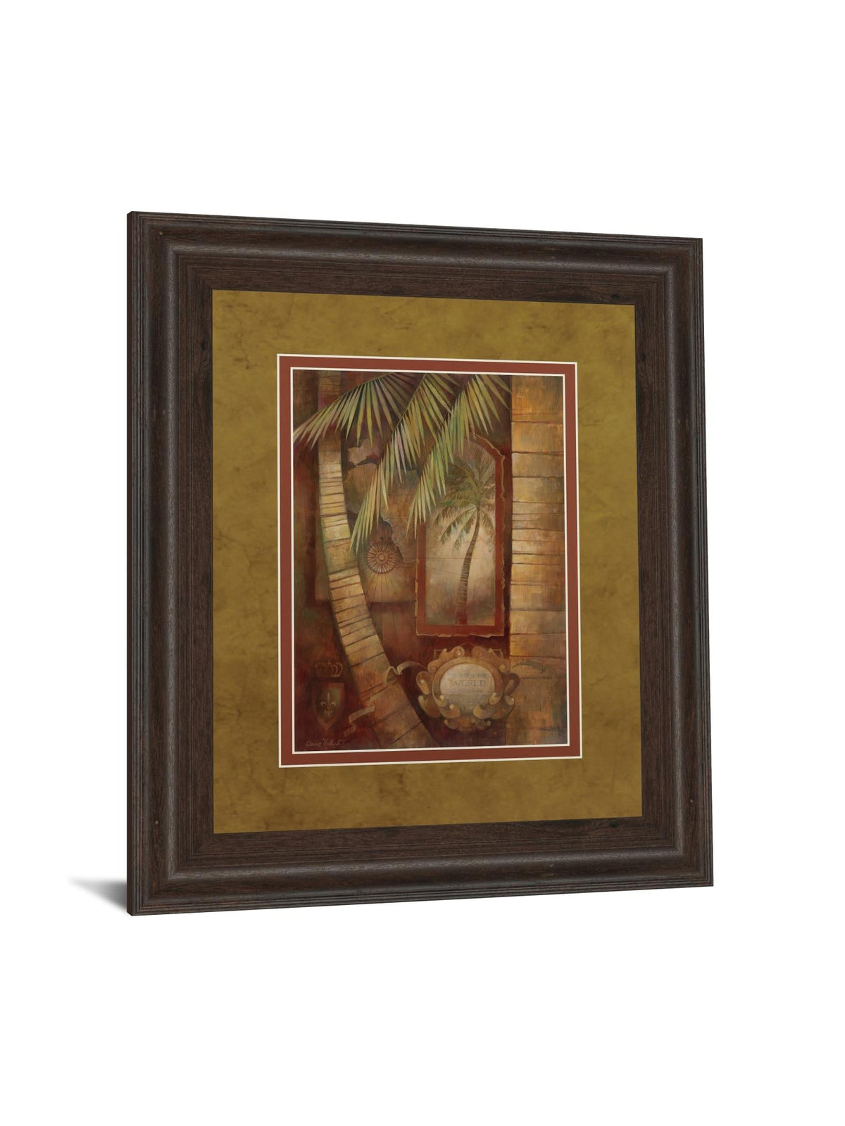 Global Winds Ii By Eliane Volherbst-Lane 34X40 Framed Print