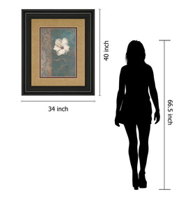 Floral Trans Ii By Vivian Flasch 34X40 Framed Print