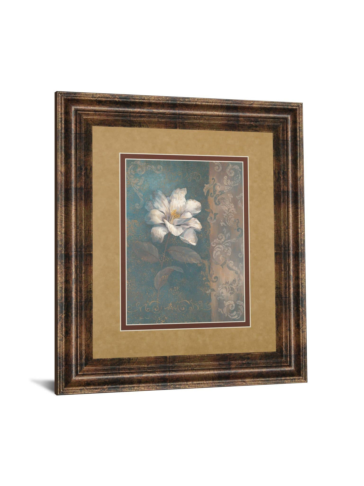 Floral Trans I By Vivian Flasch 34X40 Framed Print