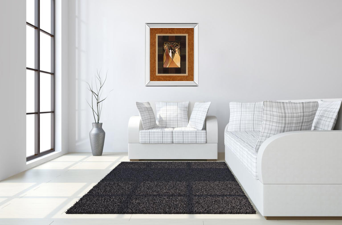 Mirrored Frame Divine Grace Ii By Rob Hefferan 34X40 Mirror Frame Print