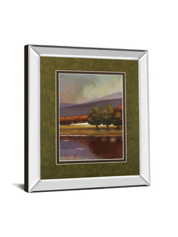 Mirrored Frame Lake View I By Norman Wyatt, Jr. 34X40 Mirror Frame Print