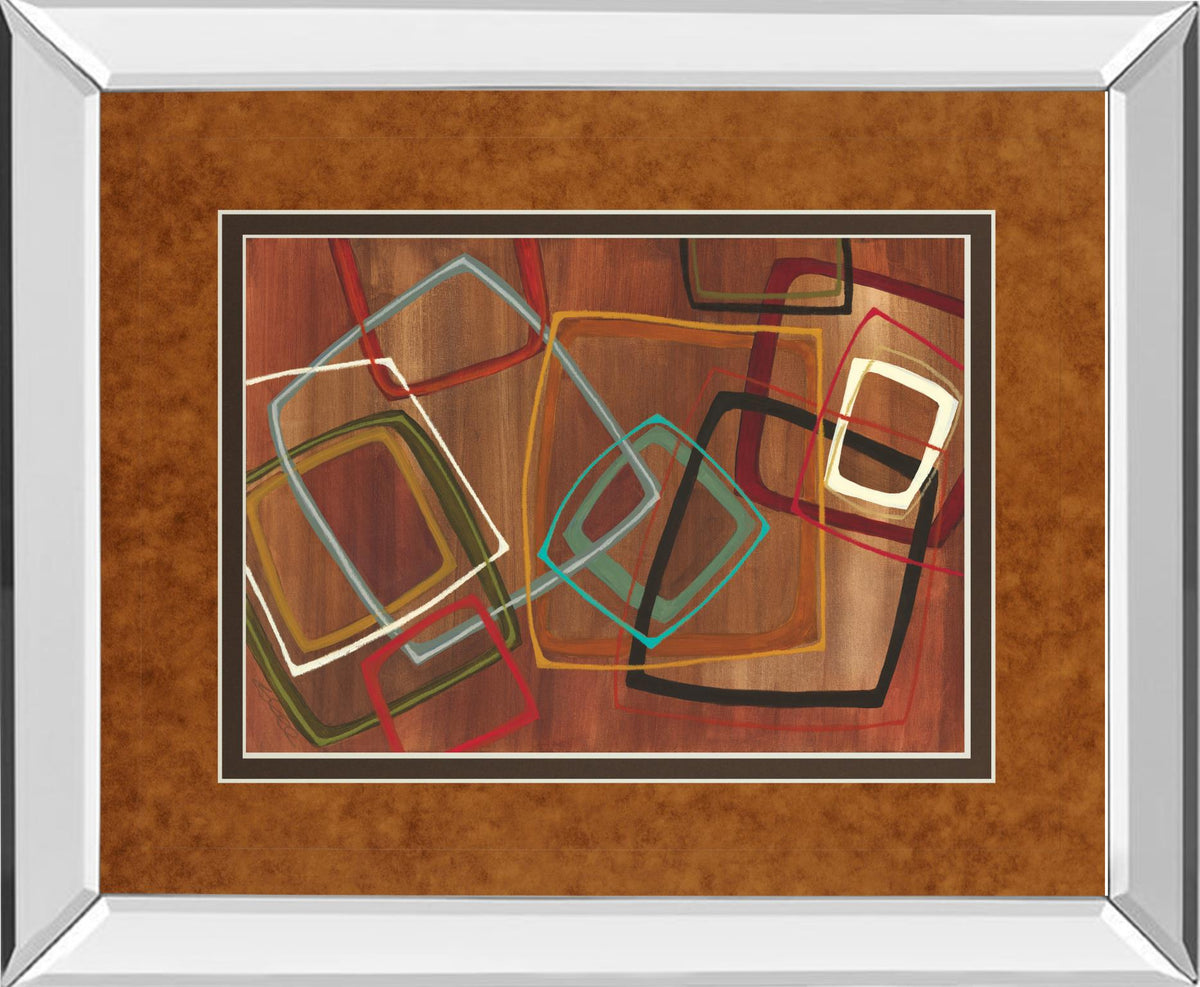 Mirrored Frame Twenty Tuesday Ii By Jeni Lee 34X40 Mirror Frame Print