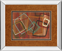 Mirrored Frame Twenty Tuesday Ii By Jeni Lee 34X40 Mirror Frame Print