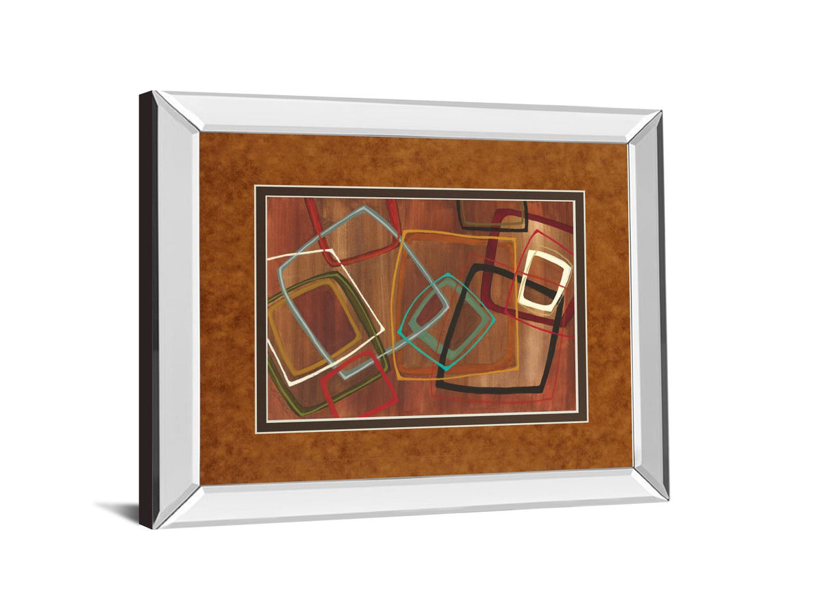 Mirrored Frame Twenty Tuesday Ii By Jeni Lee 34X40 Mirror Frame Print