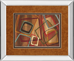 Mirrored Frame Twenty Tuesday I By Jeni Lee 34X40 Mirror Frame Print