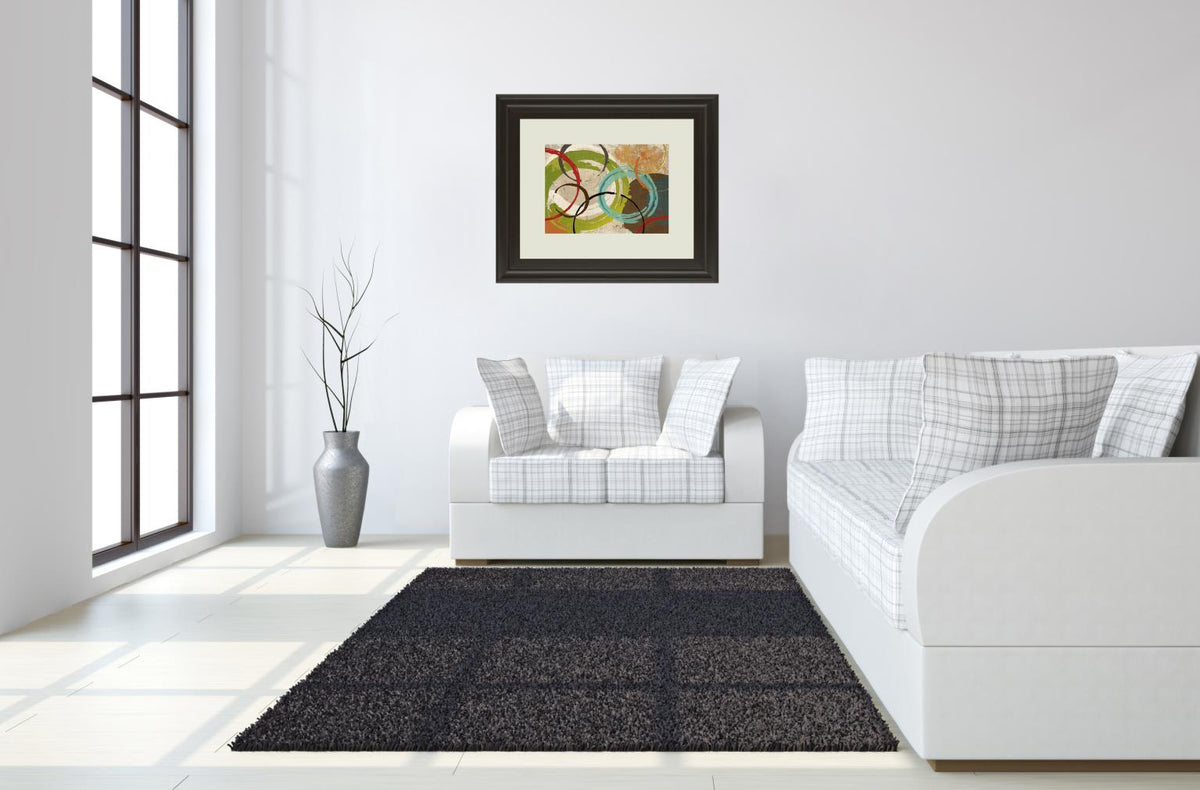 Away We Go I By Katrina Craven 34X40 Framed Print