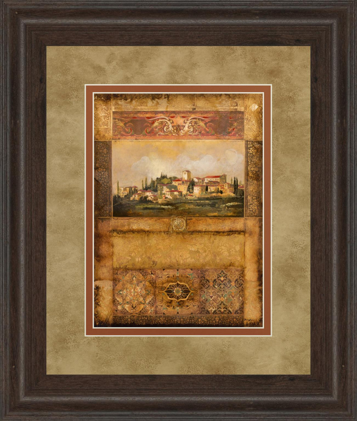 Centimento I By Douglas 34X40 Framed Print