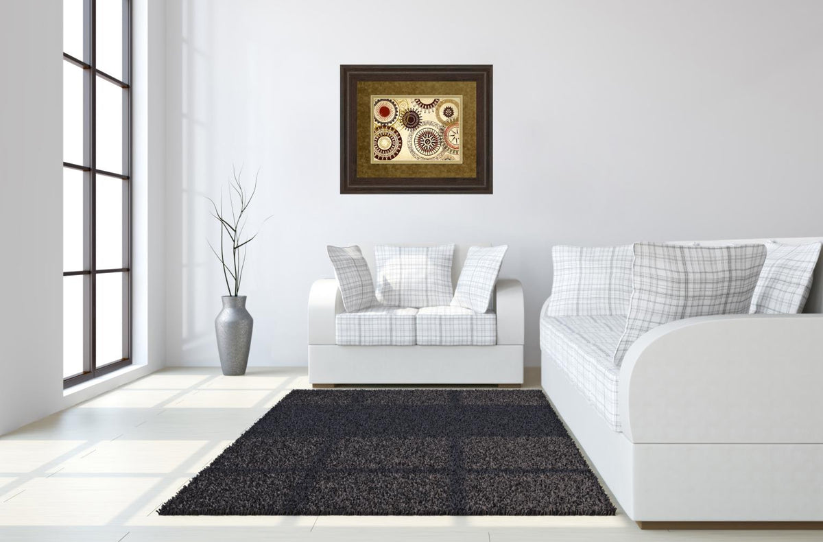 Â Egyptian Textile By Â Michael Marcon 34X40 Framed Print