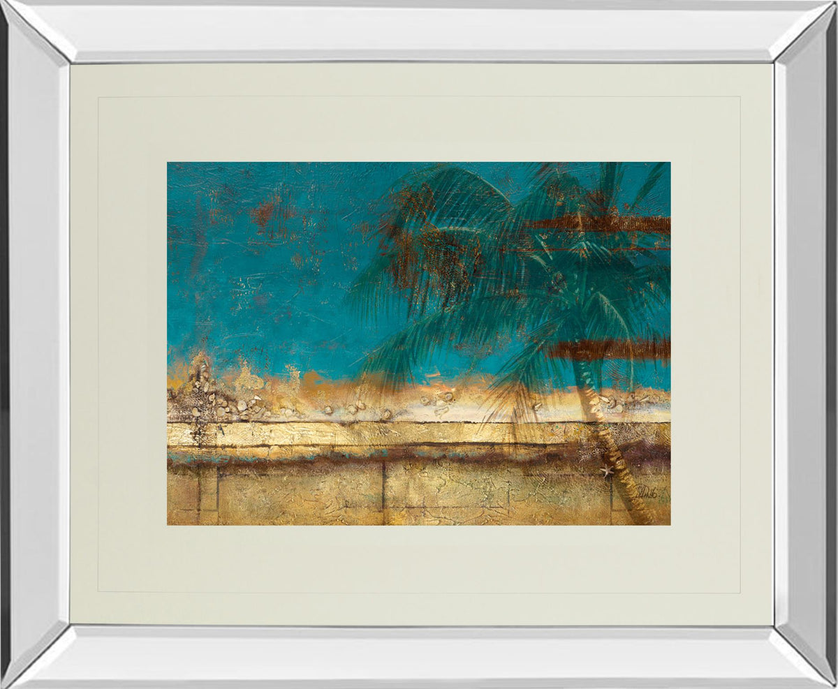Mirrored Frame Sea Landscapes By Patricia Pinto 34X40 Mirror Frame Print